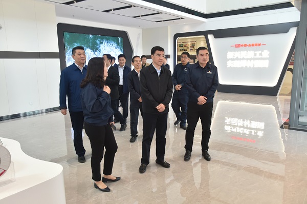 天津市委常委、濱海新區(qū)區(qū)委書記連茂君 調(diào)研走訪金橋集團(tuán)科技公司